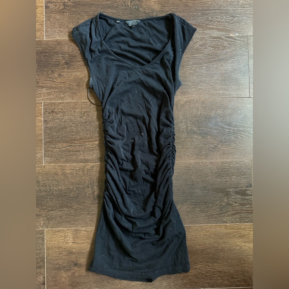 Guess Fitted Black Dress
